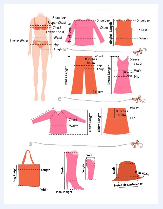 Clothing Measuring Guide